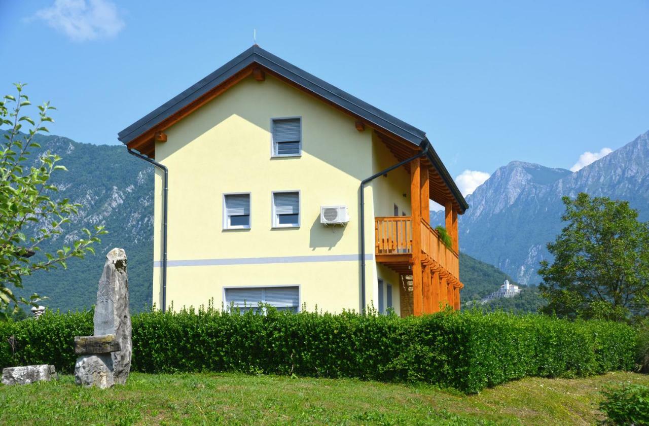Ferienwohnung Hisasmihelka Kobarid Exterior foto